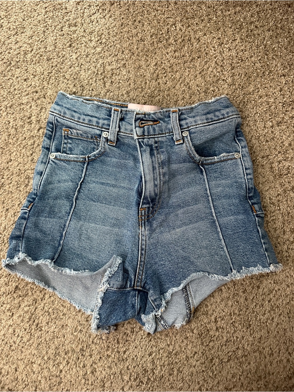 REVICE Women's Boyfriend Jeans in Light Blue Washed Denim